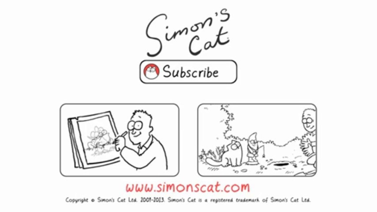 simon cat fait ses valises