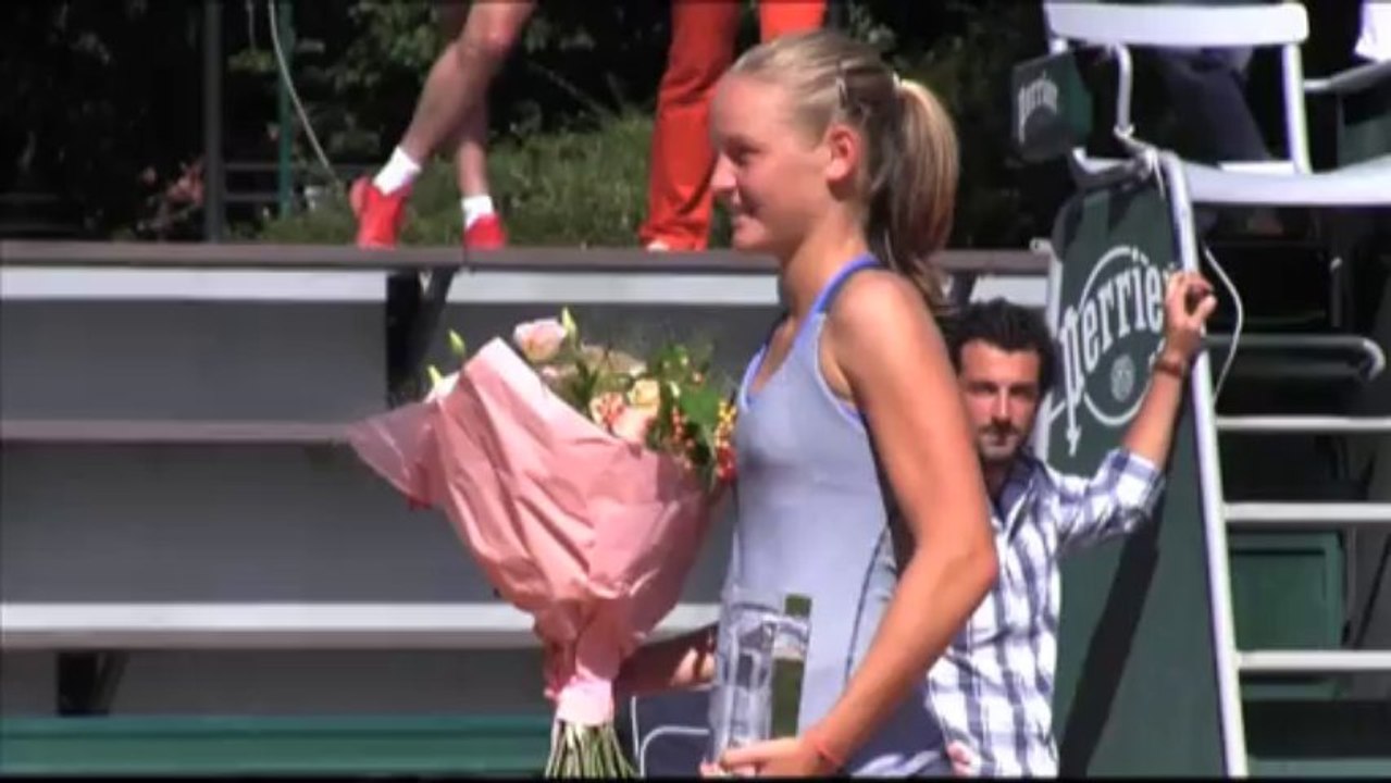 A la rencontre de Fiona Ferro, championne de France 15-16 ans 2013