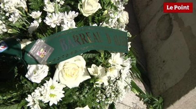 Roland Dumas et Dieudonné aux obsèques de Jacques Vergès