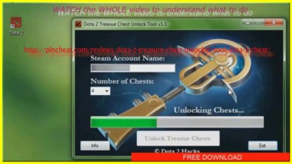 Dota 2 Treasure Chest Unlock Tool (Dota 2 Cheat)
