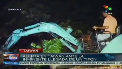 Taiwan emite alerta ante llegada de la tormenta tropical Trami