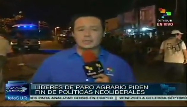 Trabajadores colombianos exigen al Gob. fin de políticas neoliberales