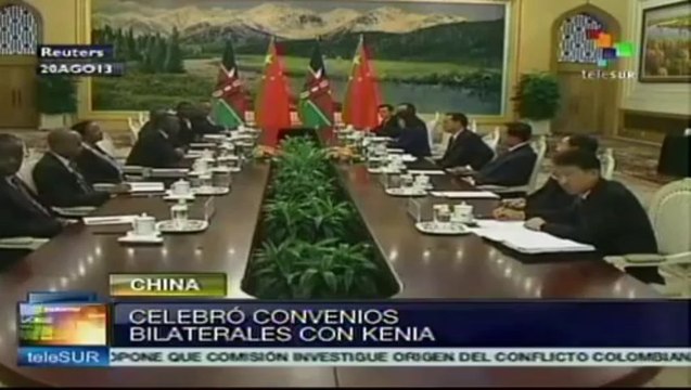 Kenia y China concretan acuerdos en diversas materias