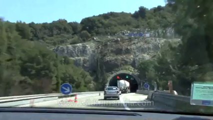 Cannes-tape 1-hdv-607-Tunnel-du col de Guerre-290 m long