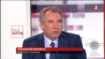 François Bayrou, invité des 4 Vérités sur France2 - 210813