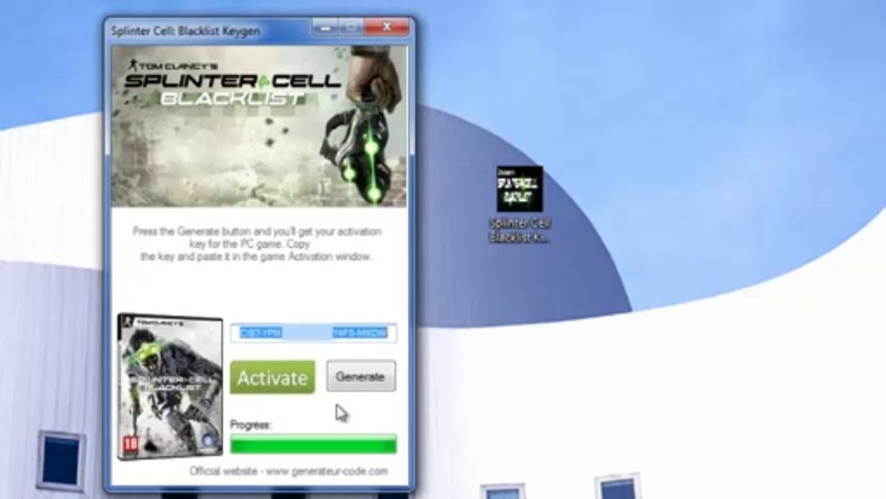 Splinter Cell Blacklist Version complète crack
