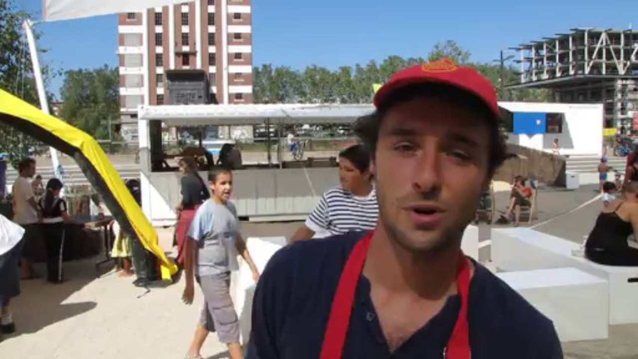 Le science tour aux docks d'été de Strasbourg