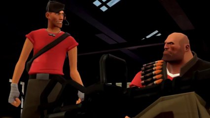 [SFM] Scout interrupts Heavy