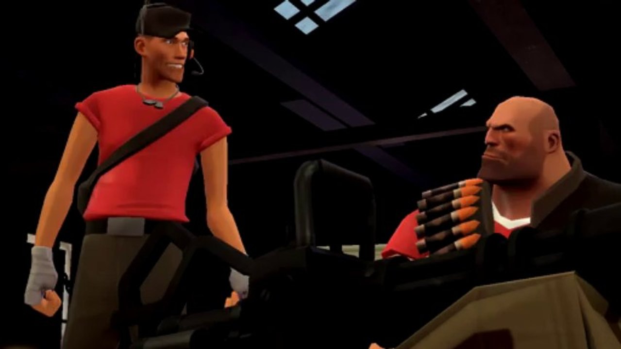 [SFM] Scout interrupts Heavy
