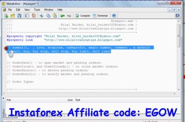 Mql4 Programming tutorial 18 - placing orders in the market.