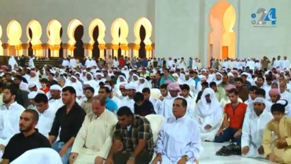 ليلة القدر في جامع الشيخ زايد الكبير