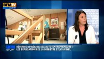 Réforme du régime des auto-entrepreneurs: les explications de la ministre Sylvia Pinel - 21/08