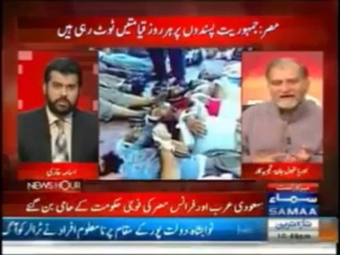 Orya Maqbool Jan nay Saudi Arabia aor Iran ki munafqat ko khol ker rakh diya.