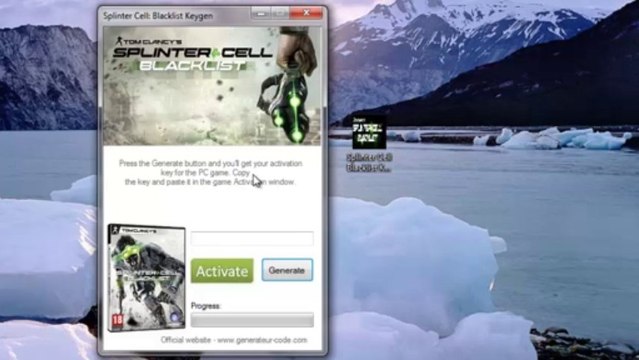 Splinter Cell Blacklist Patch by Razor1911 Key generator
