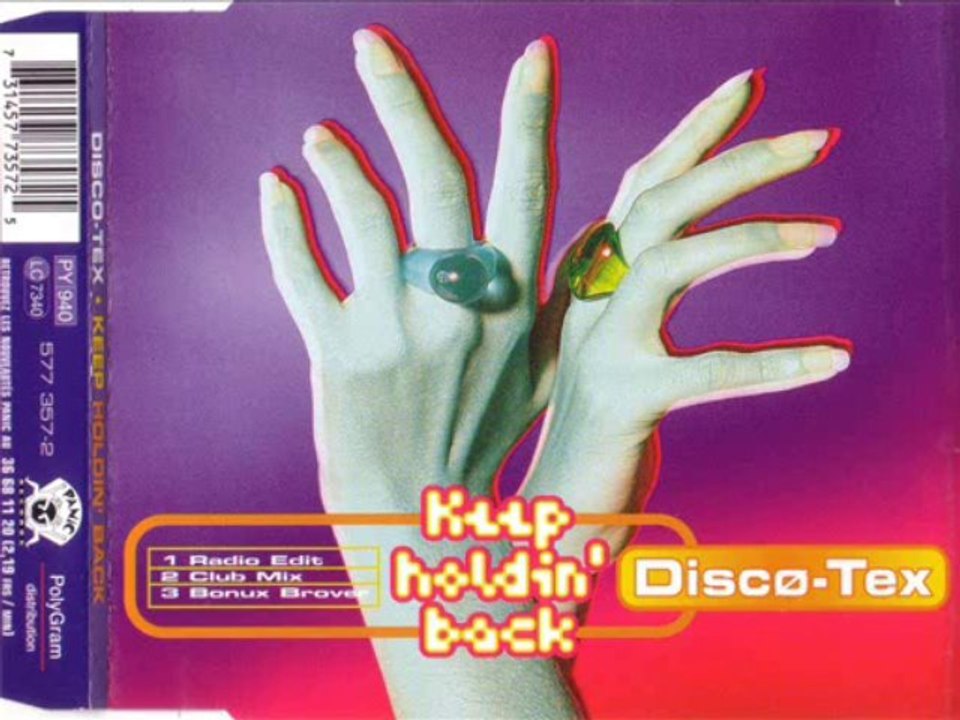 DISCO-TEX - Keep holdin' back (club mix)