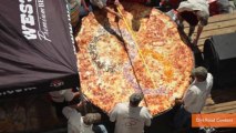 8-Foot Pizza Breaks Guinness World Record