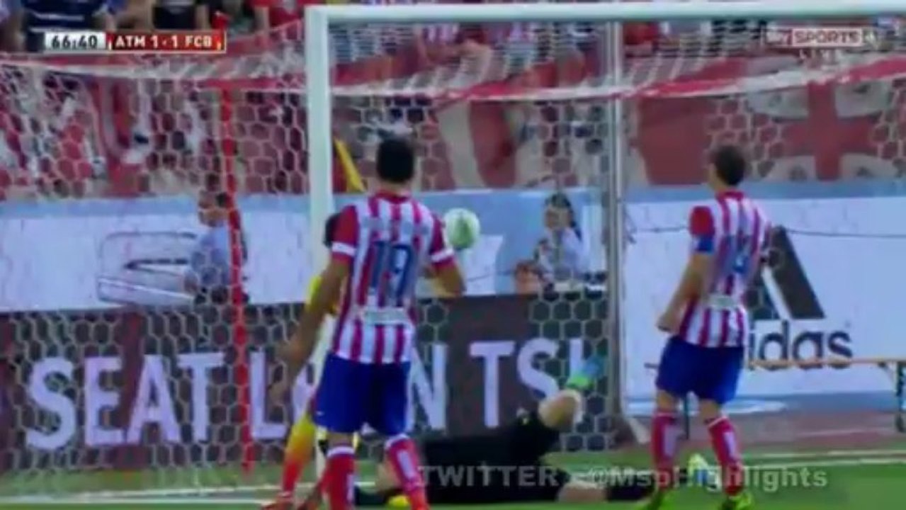Atletico Madrid vs Barcelona 1:1 GOALS HIGHLIGHTS