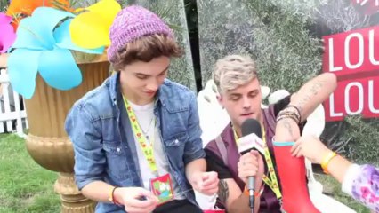 Union J take on the Welly of Truth at V Festival!