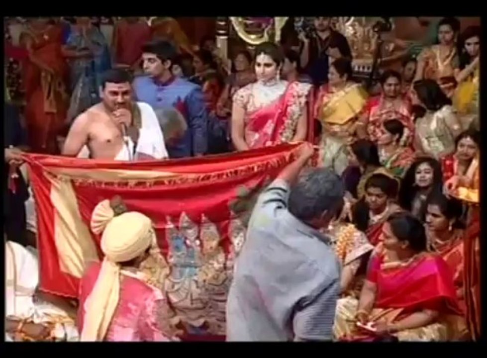 Nandamuri Balakrishna's Daughter Tejaswini & Sri Bharath wedding