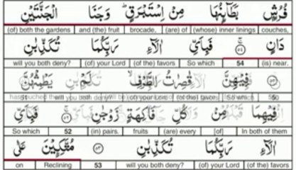 Surah 55 Ar Rahman PART 2 of 3 Recited by Abdul Baset - YouTube