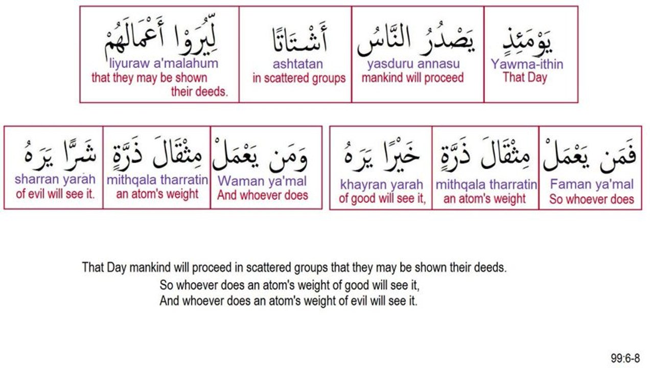 Surah 99 Al Zilzalah The Earthquake Recited by Minshawi - YouTube