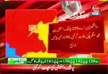 Sanghar polling station