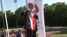 Relais et allumage de la première flamme des Deaflympics 2013