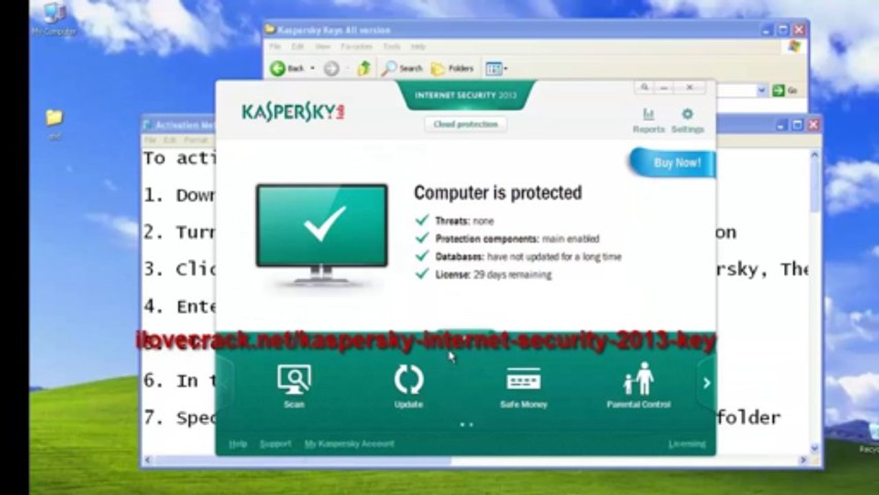 Kaspersky Internet Security 2013 key