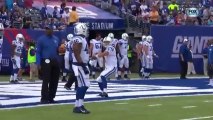 Pam Oliver (Fox journalist) Gets Hit In The Face By Colts Back Up Chandler Harnish