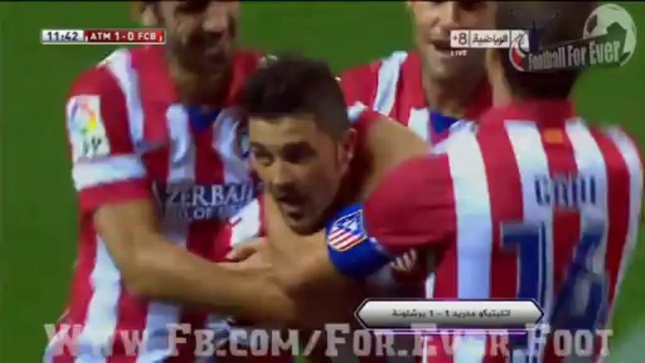 Barcelona-Atletico Madrid 1-1