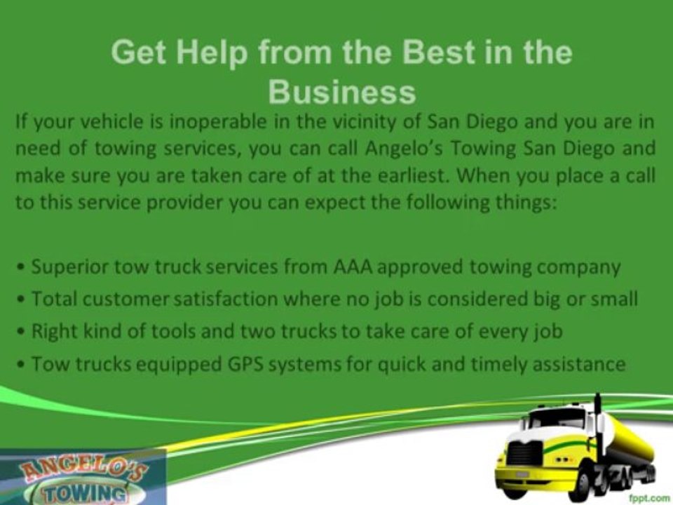How To Procure The Best Towing Services In San Diego