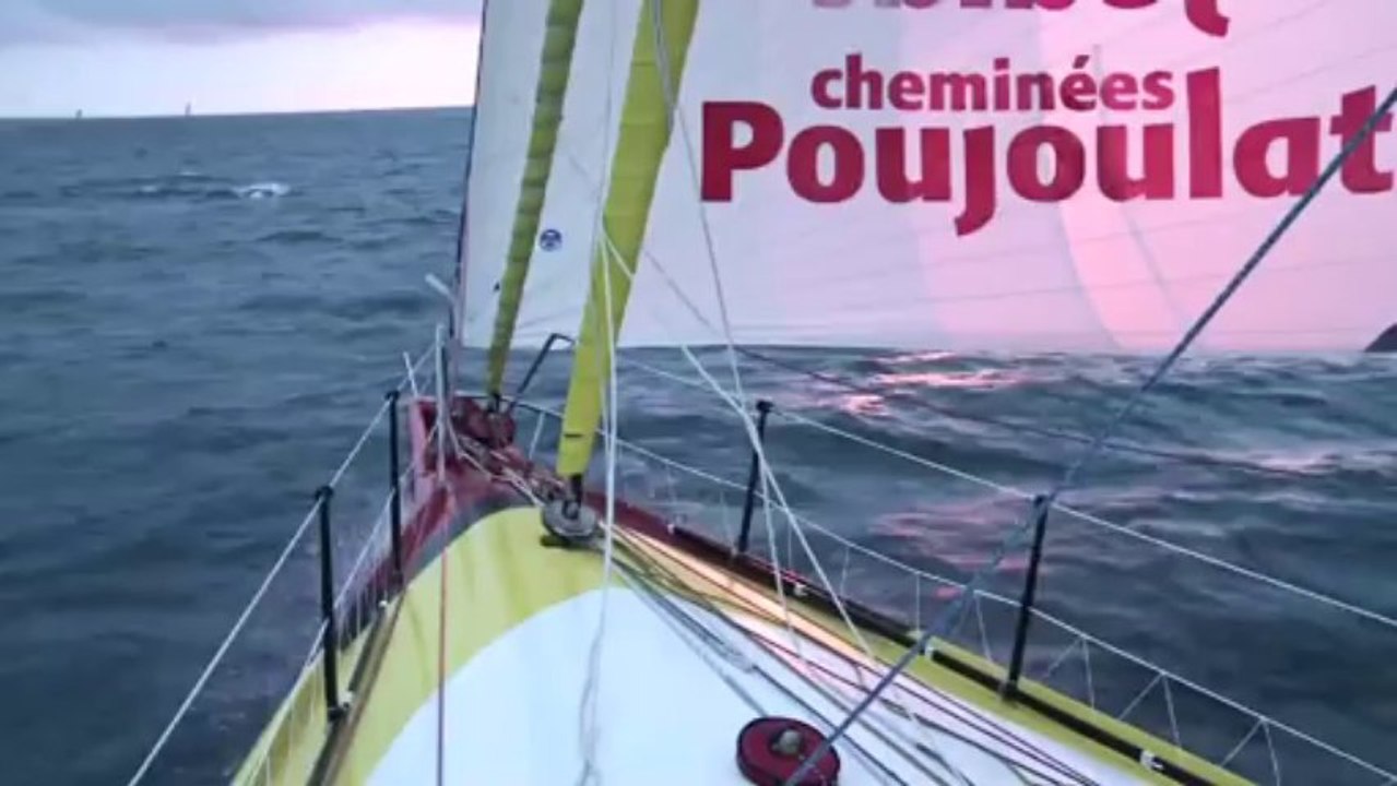 Fastnet: la course de Cheminées Poujoulat avec Bernard Stamm