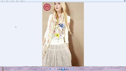 เสื้อยืดทีเชิ้ต นำเข้า ไซส์L สีครีม - พร้อมส่งBO7005 ราคา575บาท