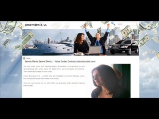 Senem Deniz,Senem Deniz :- Voice Codec Contact:sales@arustel.com