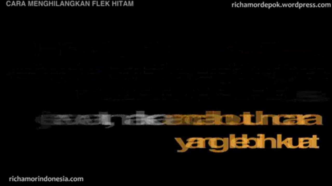 Cara  menghilangkan flek hitam bekas jerawat