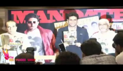 Abhishek Bachchan Inaugrates Mandate Magzine CoverPage