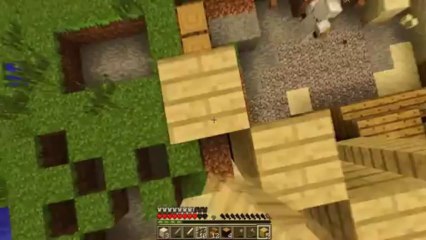 Minecraft Family Ep. 5 New Cave! Family Power :D