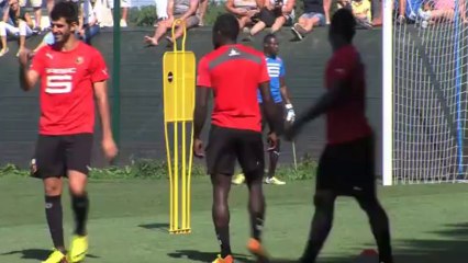 Stade Rennais F.C. : Entraînement du 22 Août 2013