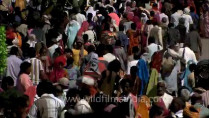 Varanasi-Allahabad kumbh mela-Arti shot-hdc-tape-7-24