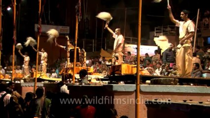 Varanasi-Allahabad kumbh mela-Arti shot-hdc-tape-7-5