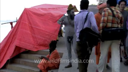 Varanasi-naga baba-juna akhada-arti-bhandara-baidyanath temple-hdc-tape-1-2