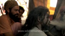 Varanasi-naga baba-juna akhada-arti-bhandara-baidyanath temple-hdc-tape-1-5