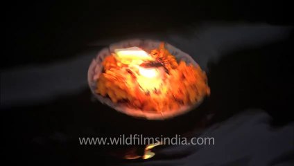 Varanasi-naga baba-juna akhada-arti-bhandara-baidyanath temple-hdc-tape-2-7