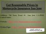 Compare Motorcycle Quotes Insurance San Jose |Call (408) 275-1636