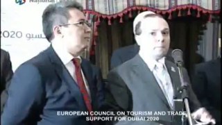 EUROPEAN COUNCIL ON TOURISM AND TRADE PRESIDENT OPENS WORLD EXPO 2020 EXHIBITION