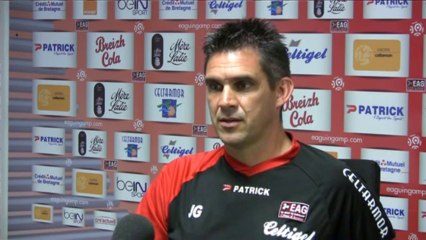 EAG CONFÉRENCE DE PRESSE AVANT EAG-FC LORIENT