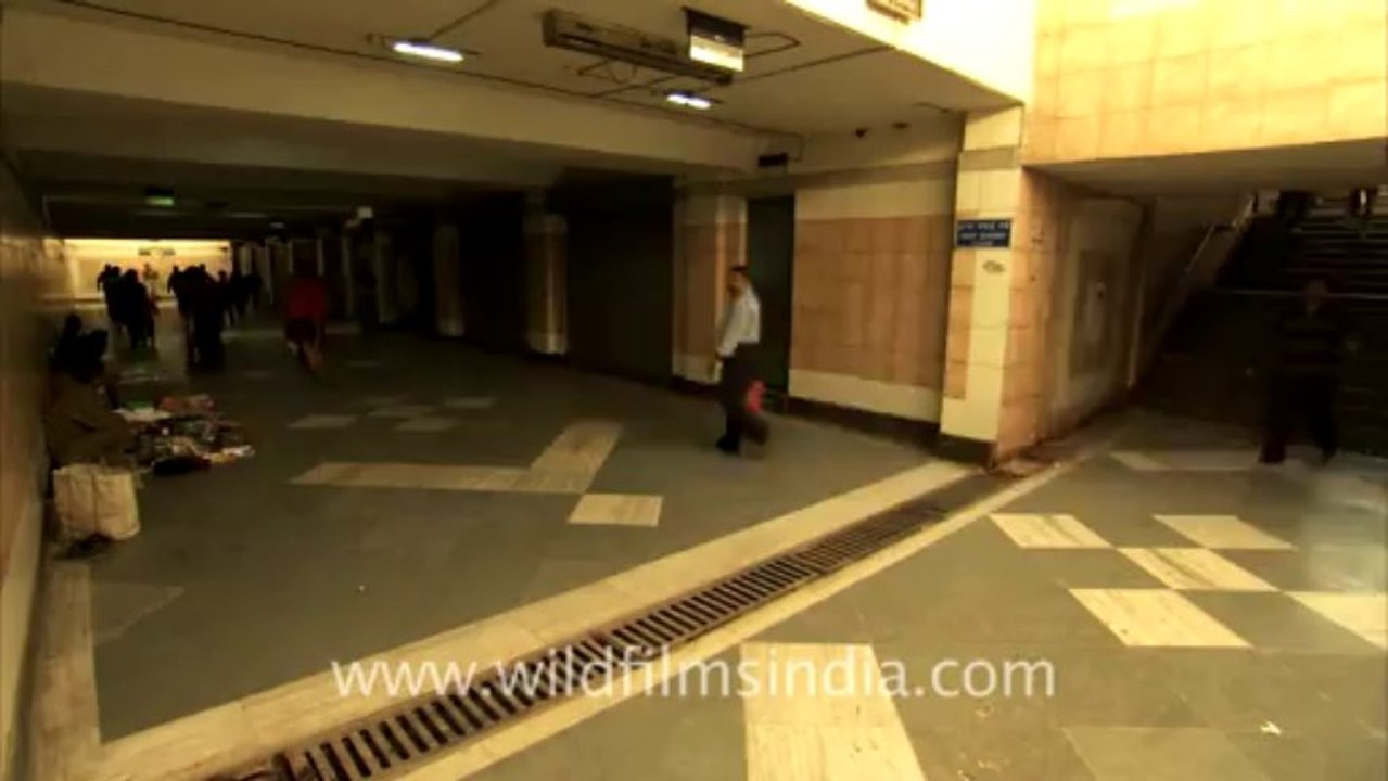 Time lapse-subway-delhi