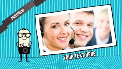 Business Man Presentation Corporate Promo - After Effects Template