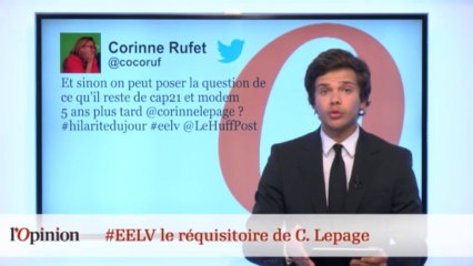 #tweetclash : #EELV le réquisitoire de C. Lepage