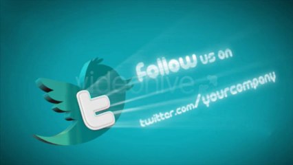 Social Networks Projection - After Effects Template